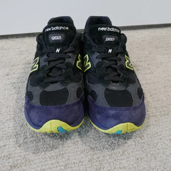 New Balance Mens 992 Made in USA 'Black Purple' Athletic Shoes~ - Picture 3 of 13